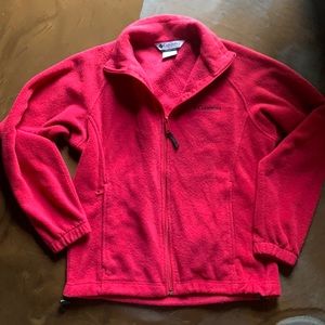Columbia zipper fleece jacket